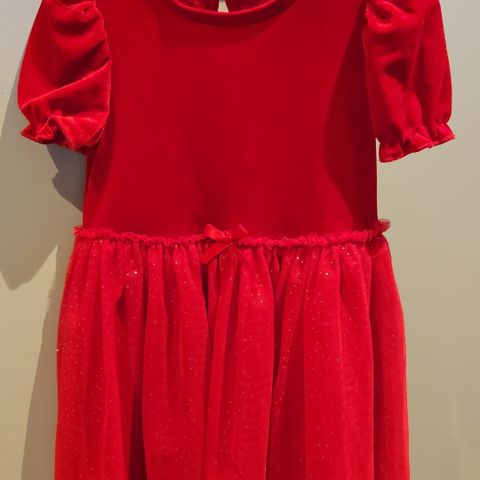 Rød kjole fra kappahl