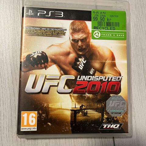 UFC Undisputed 2010 Playstation 3 PS3