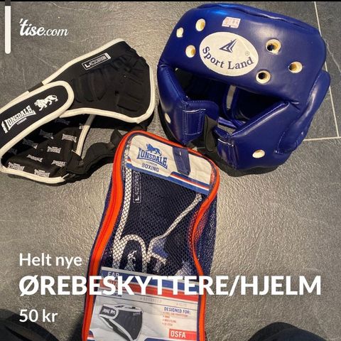 Ørebeskyttere/hjelm