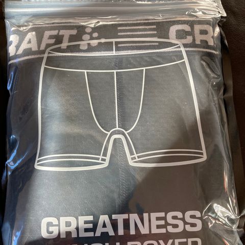 Craft men 3-inch 2-pack boxer XXL=XL? man