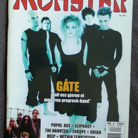MONSTER - Scandinavian Music & Media Magazin nr.6 / 2004
