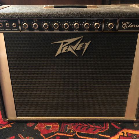 gitarforsterker peavey 212 classic rør