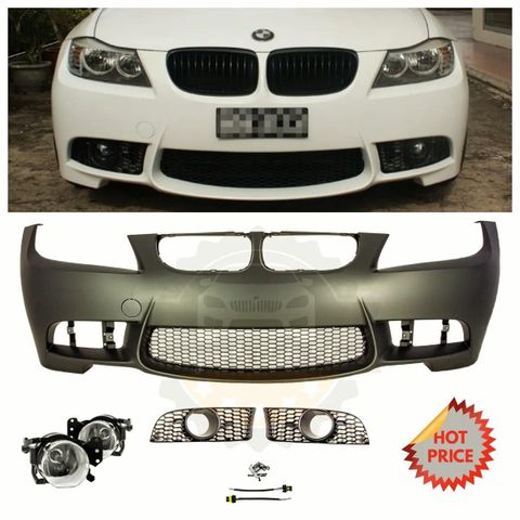 Ny Bmw E90 E91 M3 look framfanger spoiler nyrer