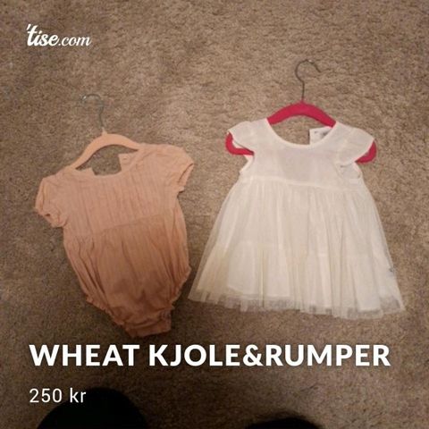 Wheat kjole og rumper