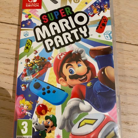 Nintendo Switch Super Mario Party spill selges