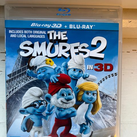 Smurfene 2 (BLU-RAY+3D)