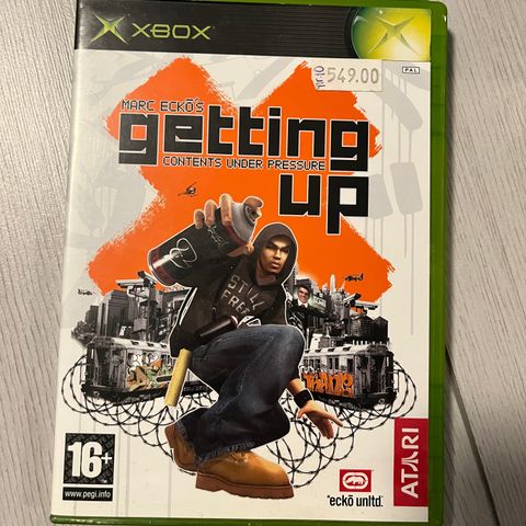 Marc Ecko's Getting Up: Contents Under Pressure Xbox