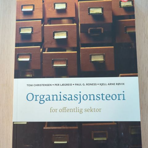 Organisasjonsteori for offentlig sektor