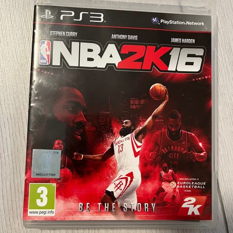 NBA 2K16 Playstation 3 PS3