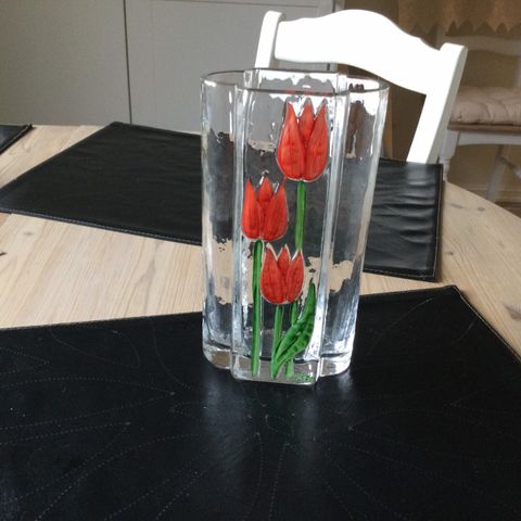 Vase Sea Glass Sweden - designer Rune Strand