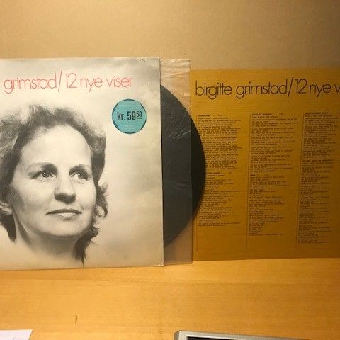Vinyl, Birgitte Grimstad, 12 nye viser,  YDPL 1-701