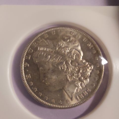 Morgan Dollar 1884-o