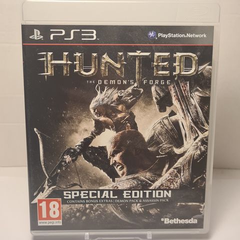 Hunted: The Demons Forge - PlayStation 3 - Komplett med Manual - Rollespill/RPG