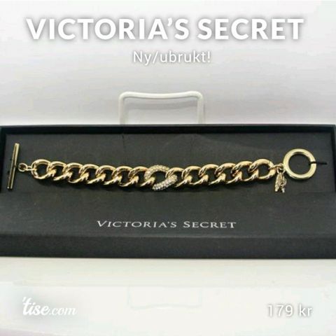 Victoria's Secret gull armbånd.