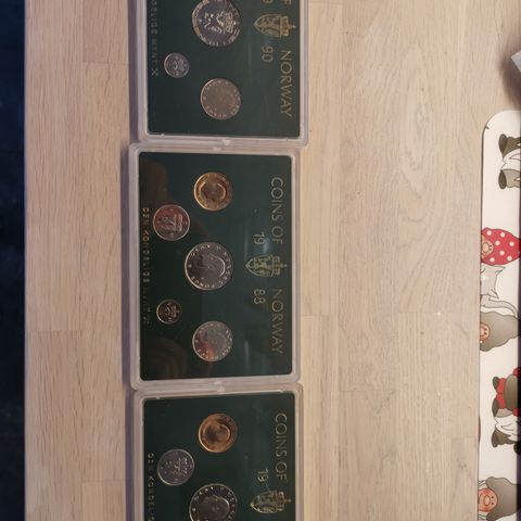 Coins of Norway. Myntsamling.