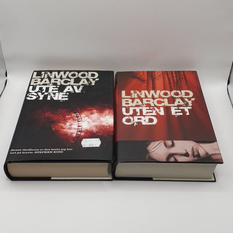 Ute av syne og Uten et ord - Linwood Barclay