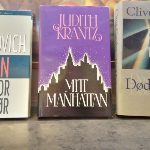 Populære romaner av utenlandske forfattere.