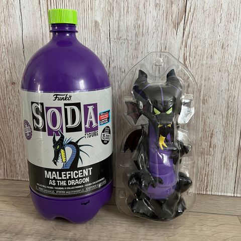 Funko Pop! SODA Figure 3 liter Maleficent as the Dragon