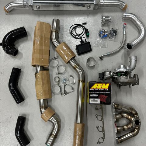 Komplett GTB turbokit til Audi TDI - 300 hk+   Darkside Developments!