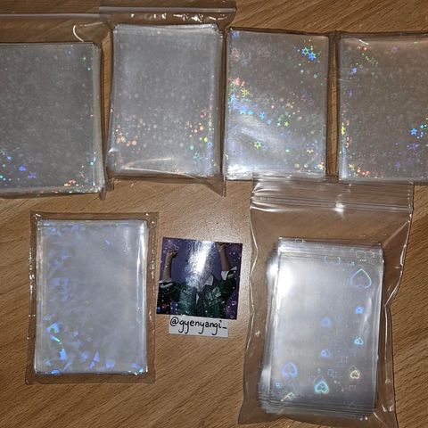 Kpop holo sleeves for fotokort