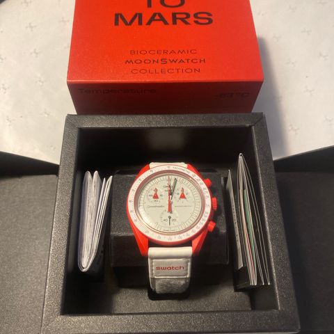 Misson to Mars Omega x Swatch