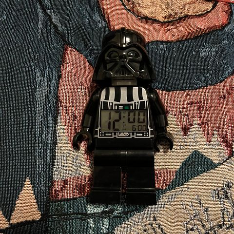 Lego Darth Vader vekkerklokke
