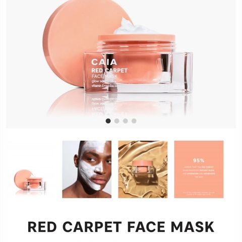 Caia Cosmetics RED CARPET FACE MASK