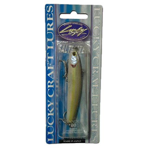 Lucky Craft Lures Wander Fiskesluk Saltvann 80