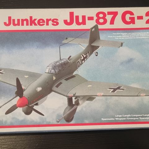 Modellfly Junkers JU-87 G-2