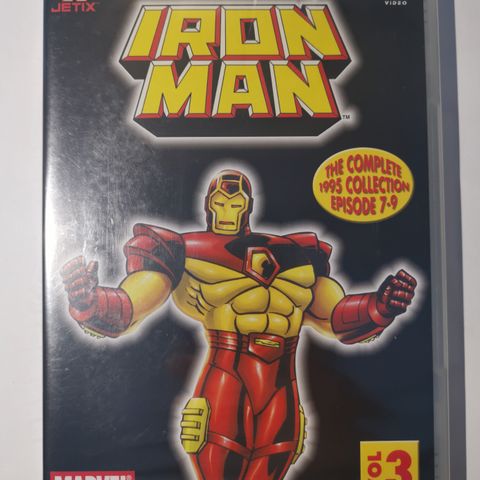 Iron Man 1995 vol. 3 (DVD, i plast, Jetix)