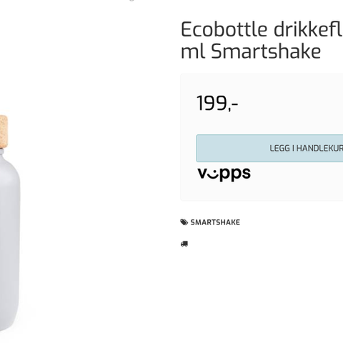 Smartshake ecobottle