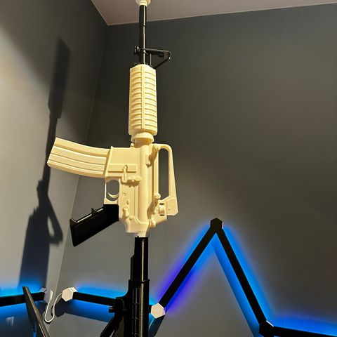 counter-strike CS2 m4a1-S printstream replica (3d printet)