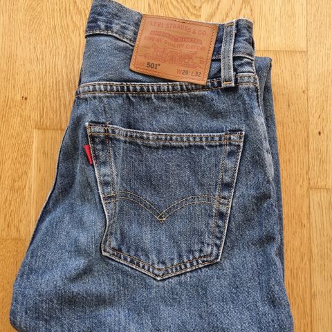 Levis 501 original jeans herre str. 29 - 32