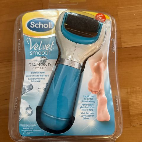 Scholl elektrisk fotfil selges billig