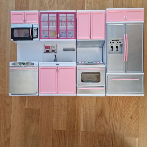 Kjøkken til dukke hus - Ca 32.5 cm