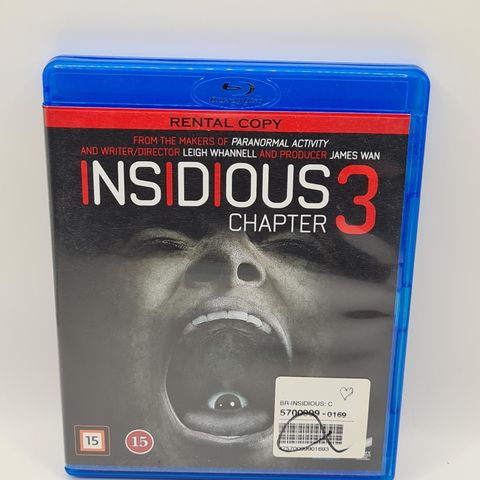 Insidious Chapter 3. Blu-ray