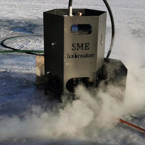 Steamer/damptiner for frosne rør - Utleie