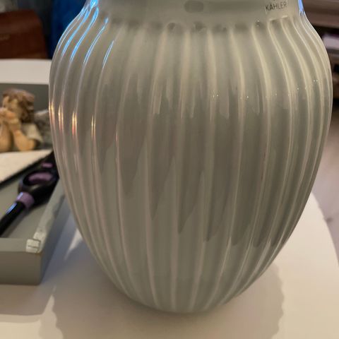 Kahler vase 21 høy og 9,5 cm åpning