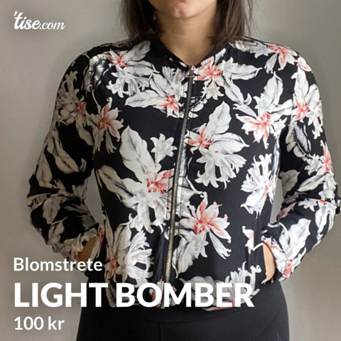 Light bomber jakke