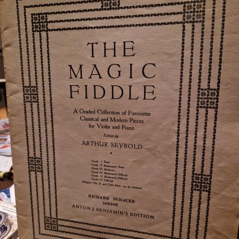 Kr 10 THE MAGIC FIDDLE ARTHUR SEYBOLD 1928