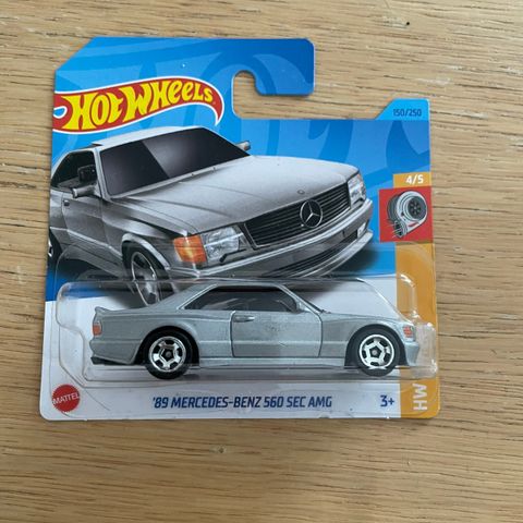 ‘89 Mercedes 560 SEC AMG Hot Wheels