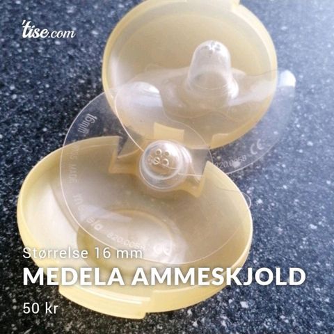 Medela ammeskjold størrelse 16 mm