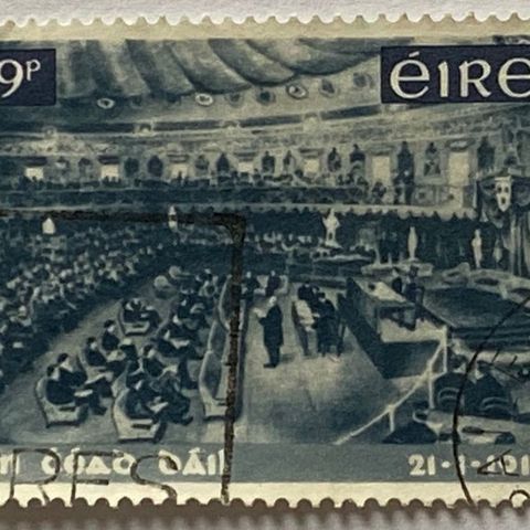 Irland 1969 The 50th Anniversary of The Irish Parliament AFA 234 Stemplet