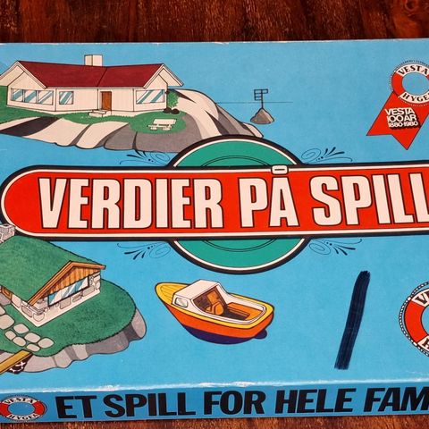 Vesta Hygea SPILL – Verdier På Spill – Vesta Hygea 100 år 1980 Samleobjekt.