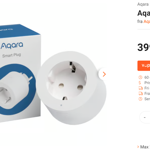 Aqara Smart Plug (Zigbee)