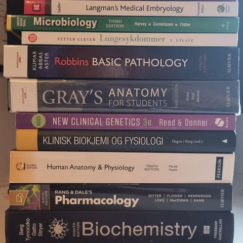Pensumbøker medisin