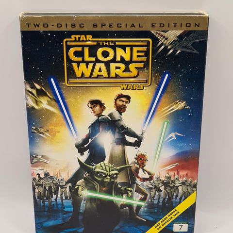 Star Wars, The clone wars. 2 disk dvd