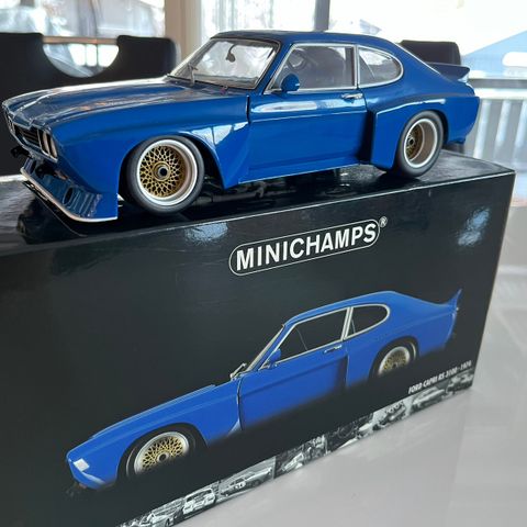 Super Flott Modell/Samleobjekt/Minichamps/Ford Capri Racing scala 1:18