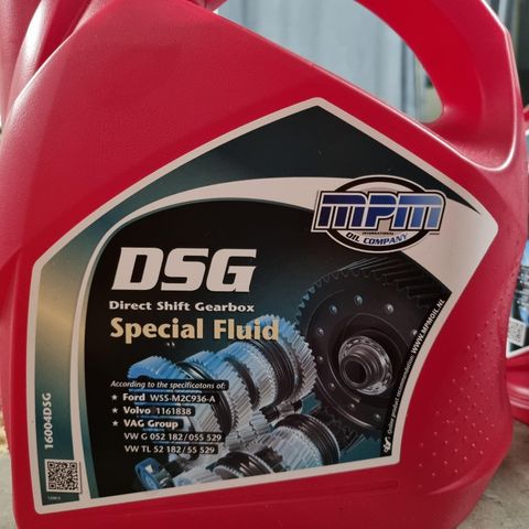 DSG girkasse olje 6 L+Drivstoff filter