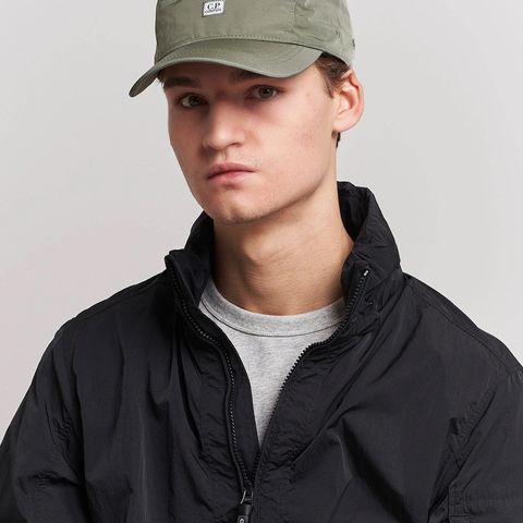 C.P. Company Chrome Nylon Caps Olive